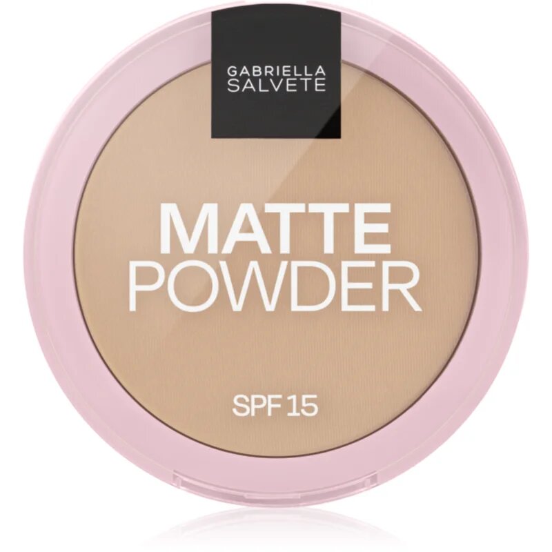 Gabriella Salvete Matte Powder mattító púder SPF 15 árnyalat 01 8 g