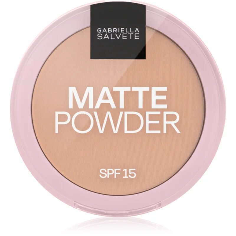 Gabriella Salvete Matte Powder mattító púder SPF 15 árnyalat 02 8 g