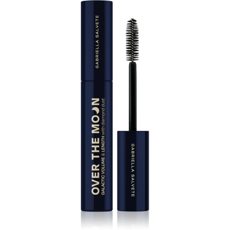 Gabriella Salvete Over The Moon Galactic Volume & Length dúsító és hosszabbító szempillaspirál gyémántporral árnyalat Black 9.5 ml