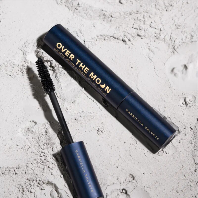Gabriella Salvete Over The Moon Galactic Volume & Length dúsító és hosszabbító szempillaspirál gyémántporral árnyalat Black 9.5 ml