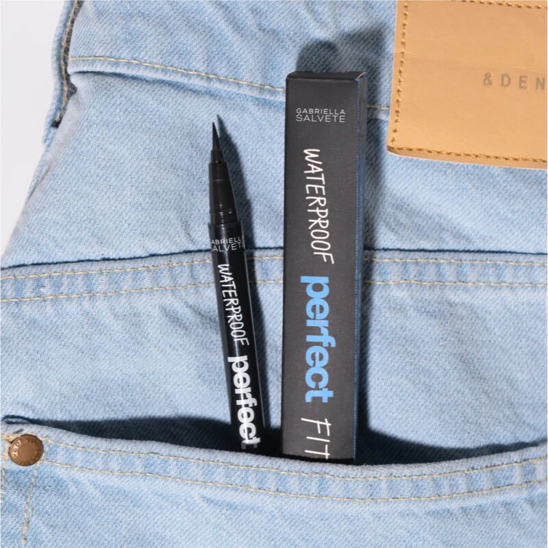 Gabriella Salvete Perfect Fit Waterproof Vízálló szemceruza árnyalat Black 0.6 ml