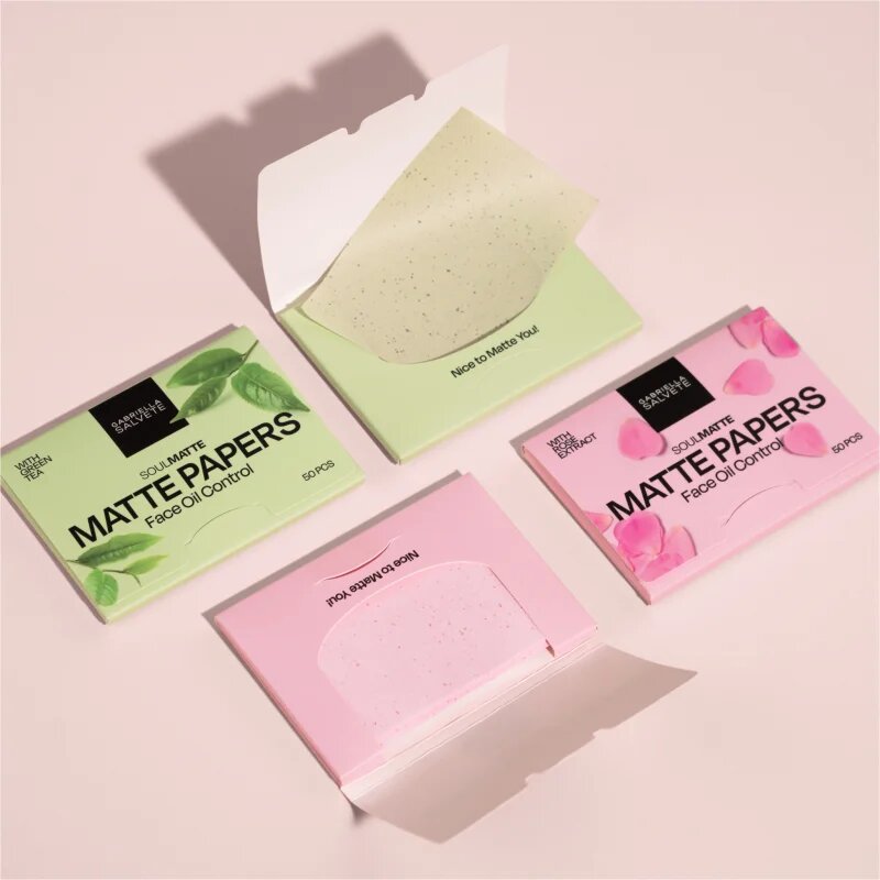 Gabriella Salvete SoulMatte Green Tea mattító kendő zöld teával 50 db