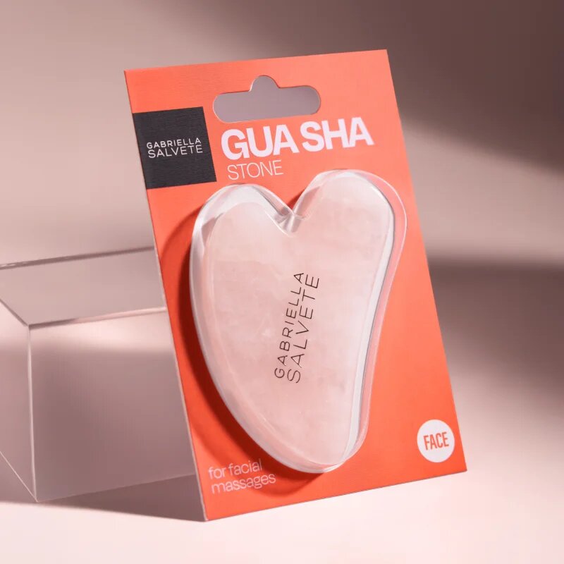 Gabriella Salvete Tools Gua Sha masszázs szegédeszköz az arcra típus Rose Quartz 1 db