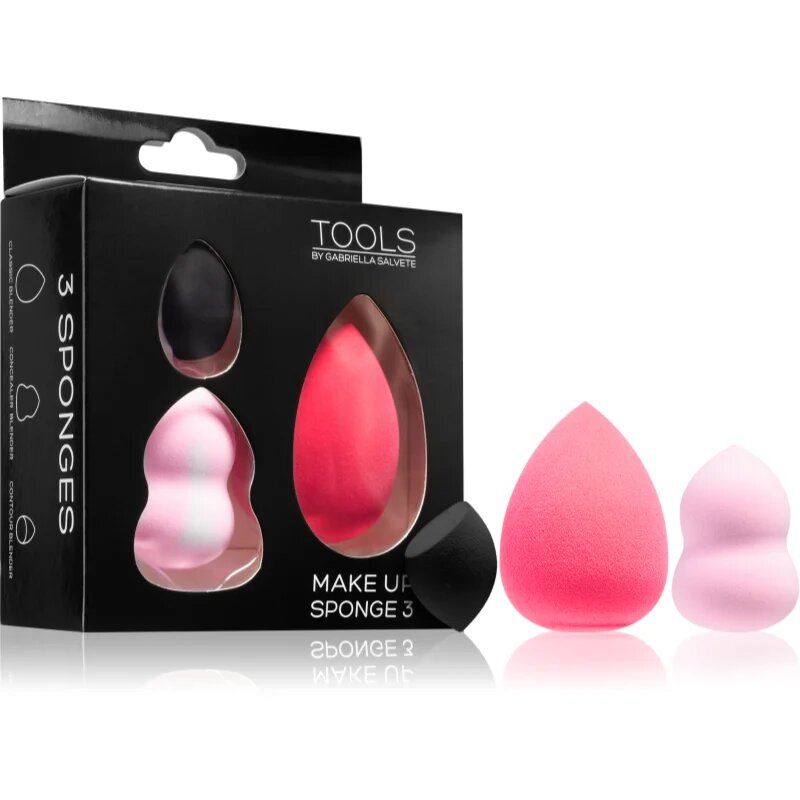 Gabriella Salvete Tools Make-Up Sponge sminkszivacs alapozóhoz 3 db