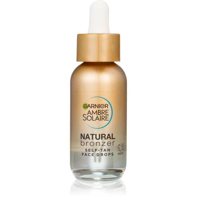 Garnier Ambre Solaire Natural Bronzer önbarnító cseppek az arcra 30 ml