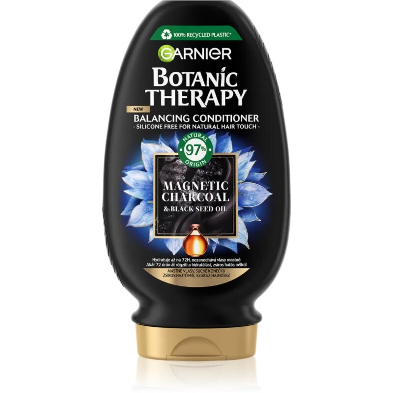 Garnier Botanic Therapy Magnetic Charcoal tisztító balzsam hajra 200 ml