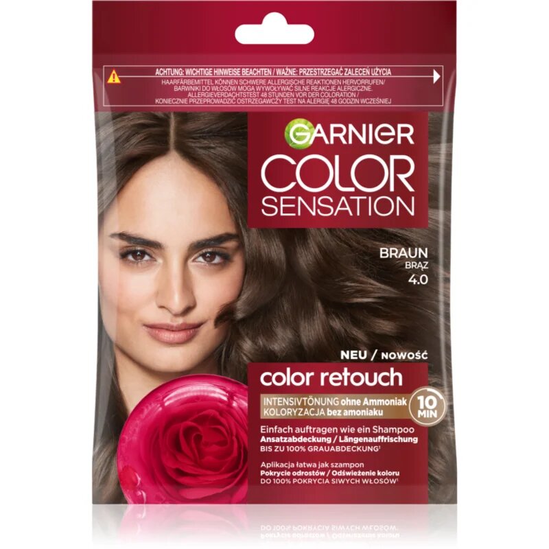 Garnier Color Sensation tonizáló sampon hajra árnyalat 4.0 Brown 1 db