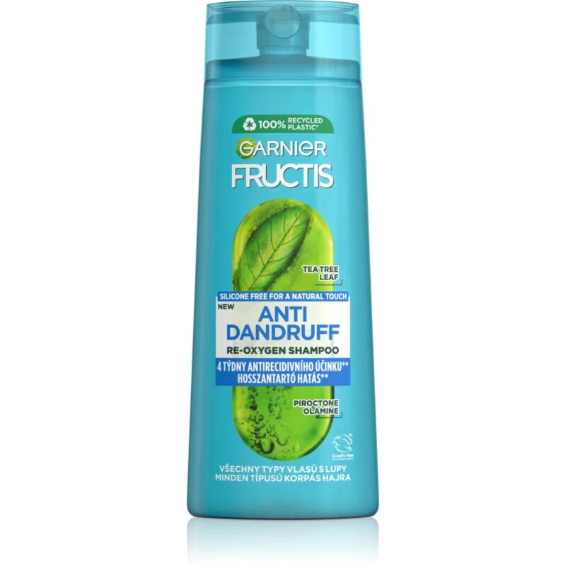 Garnier Fructis Antidandruff korpásodás elleni sampon minden hajtípusra 250 ml
