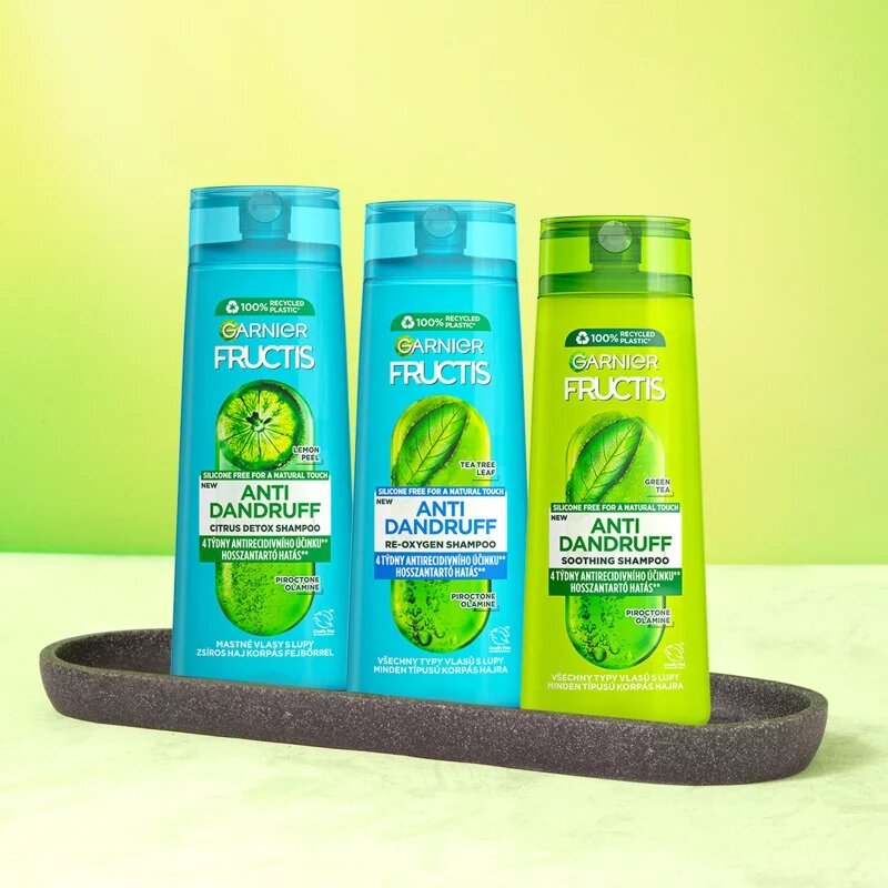Garnier Fructis Antidandruff korpásodás elleni sampon minden hajtípusra 250 ml
