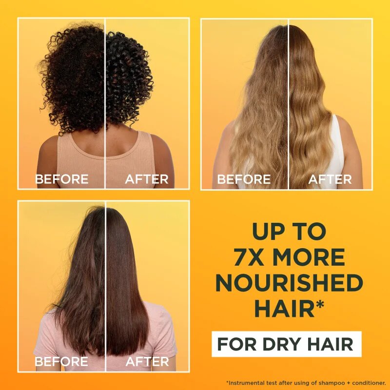 Garnier Fructis Banana Hair Food tápláló kondícionáló száraz hajra 350 ml