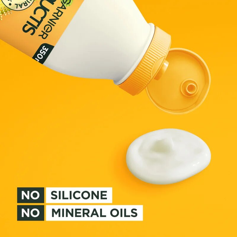 Garnier Fructis Banana Hair Food tápláló kondícionáló száraz hajra 350 ml