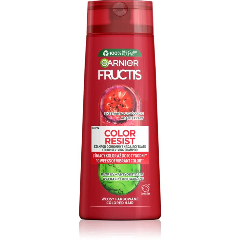 Garnier Fructis Color Resist erősítő sampon festett hajra 250 ml