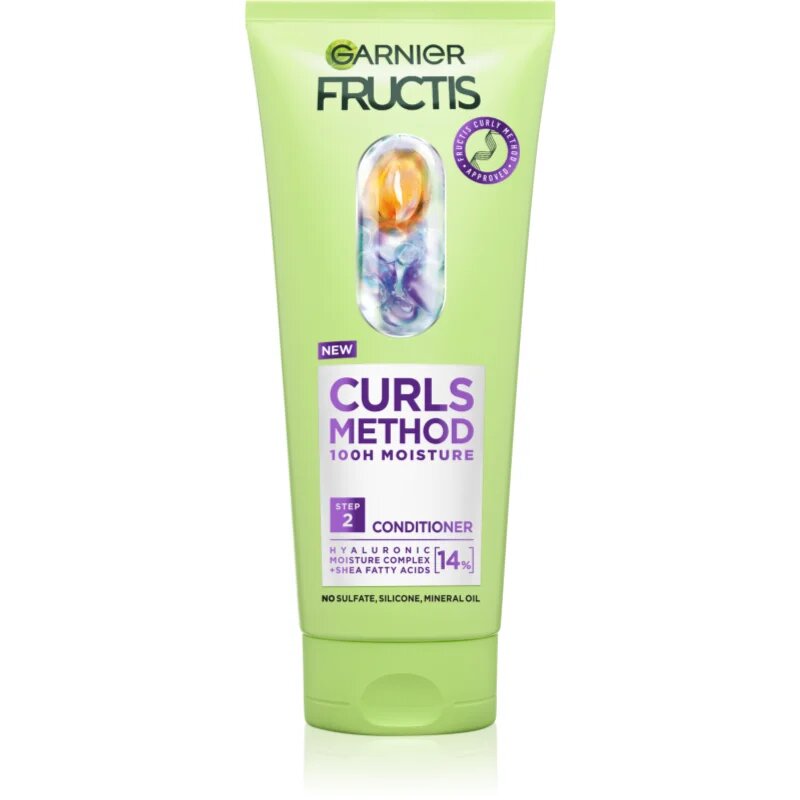 Garnier Fructis Curls Method hidratáló kondicionáló a hullámos és göndör hajra 200 ml