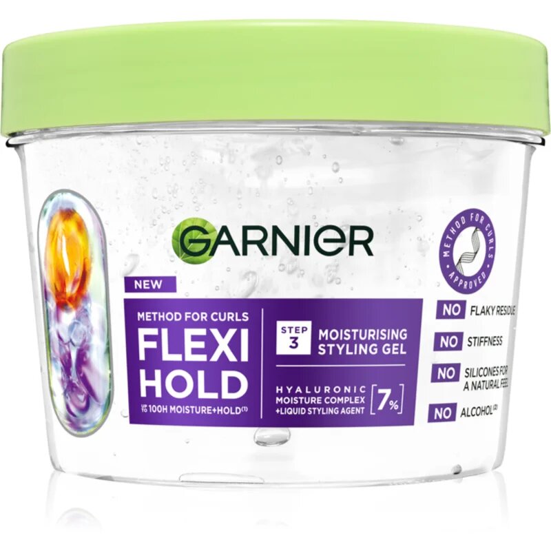 Garnier Fructis Curls Method styling gél a hullámos és göndör hajra 370 ml