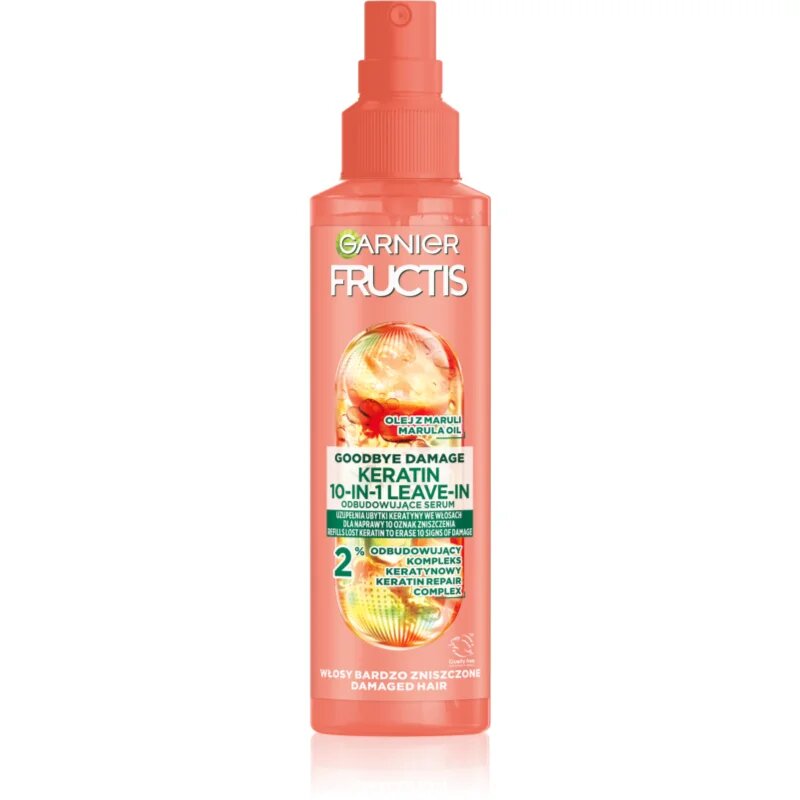 Garnier Fructis Goodbye Damage leöblítést nem igénylő spray keratinnal 150 ml
