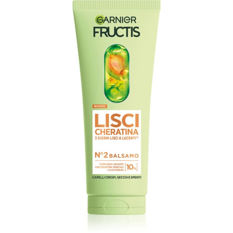 Garnier Fructis Lisci Cheratina tápláló kondicionáló az erős és fénylő hajért 200 ml