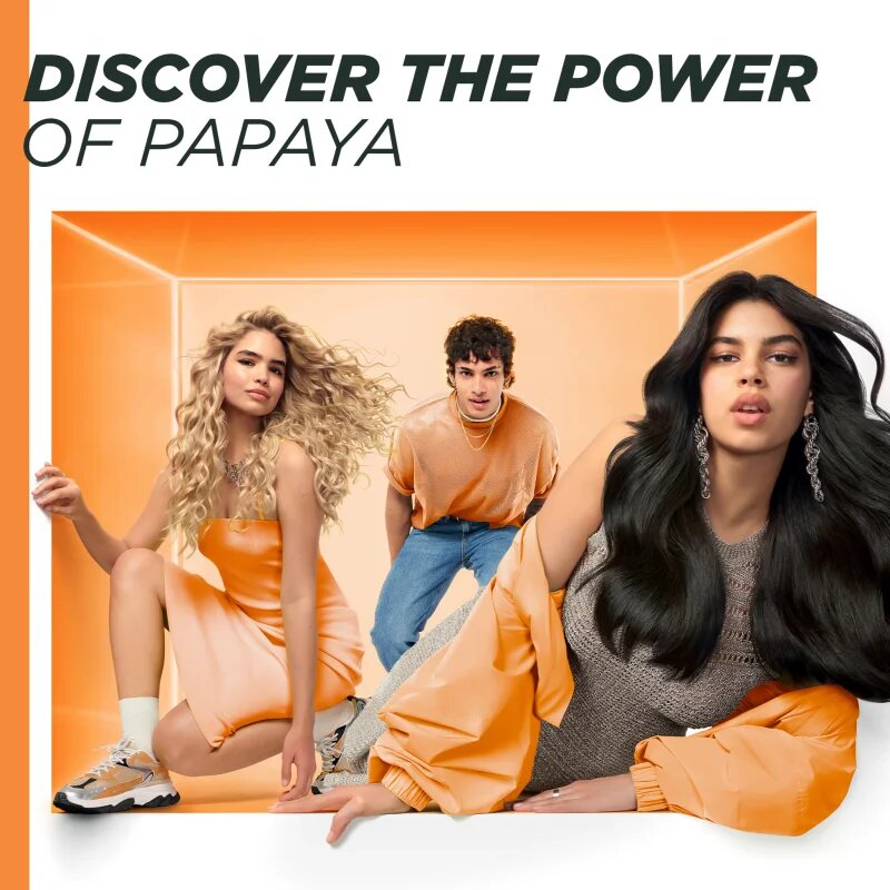 Garnier Fructis Papaya Hair Food regeneráló kondicionáló a károsult hajra 350 ml