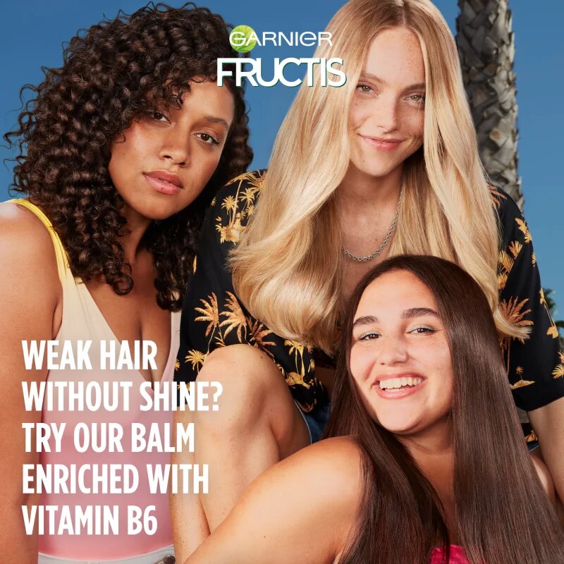 Garnier Fructis Strength & Shine erősítő balzsam az erős és fénylő hajért 200 ml