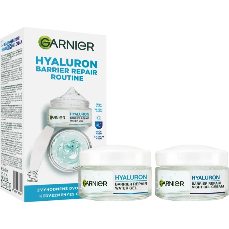 Garnier Hyaluron Barrier Repair nappali és éjszakai krém a bőrgát erősítésére