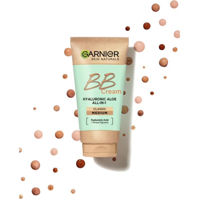 Garnier Hyaluron BB Cream BB krém normál és száraz bőrre árnyalat Medium 50 ml