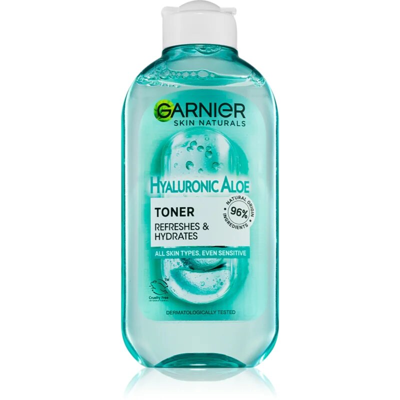 Garnier Hyaluron + Hyaluronic Aloe hidratáló víz arcra 200 ml