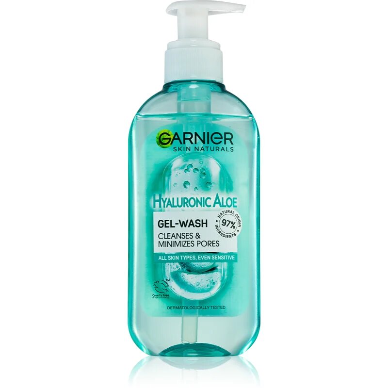 Garnier Hyaluron + Hyaluronic Aloe tisztító gél 200 ml