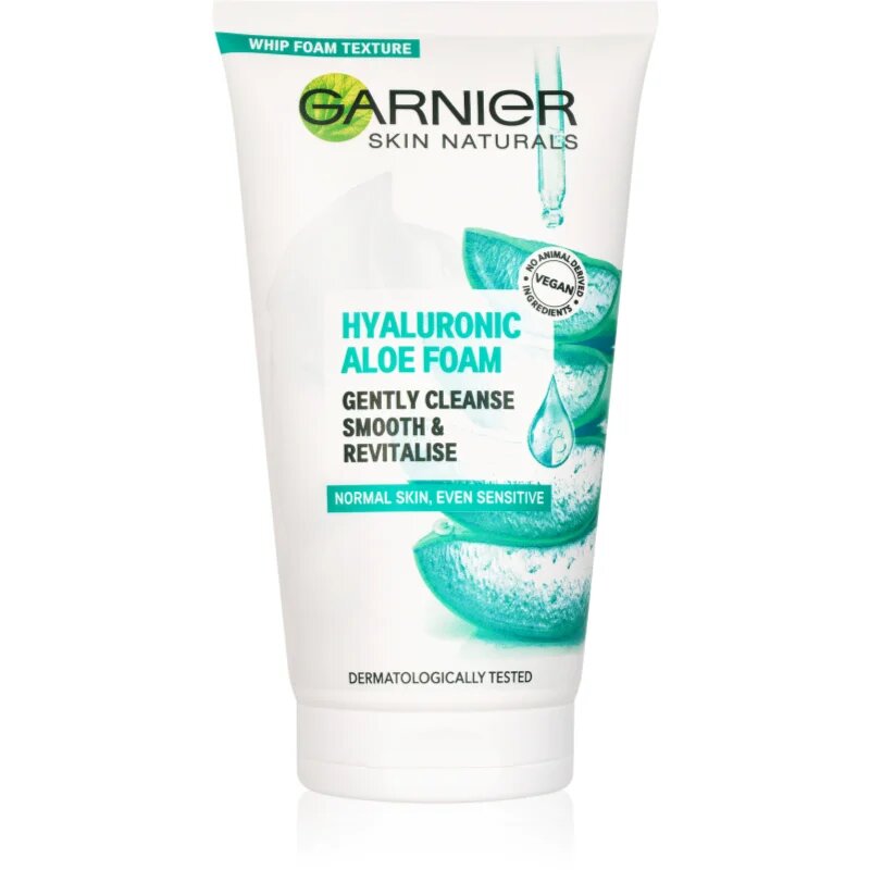 Garnier Hyaluron + Hyaluronic Aloe tisztító hab 150 ml