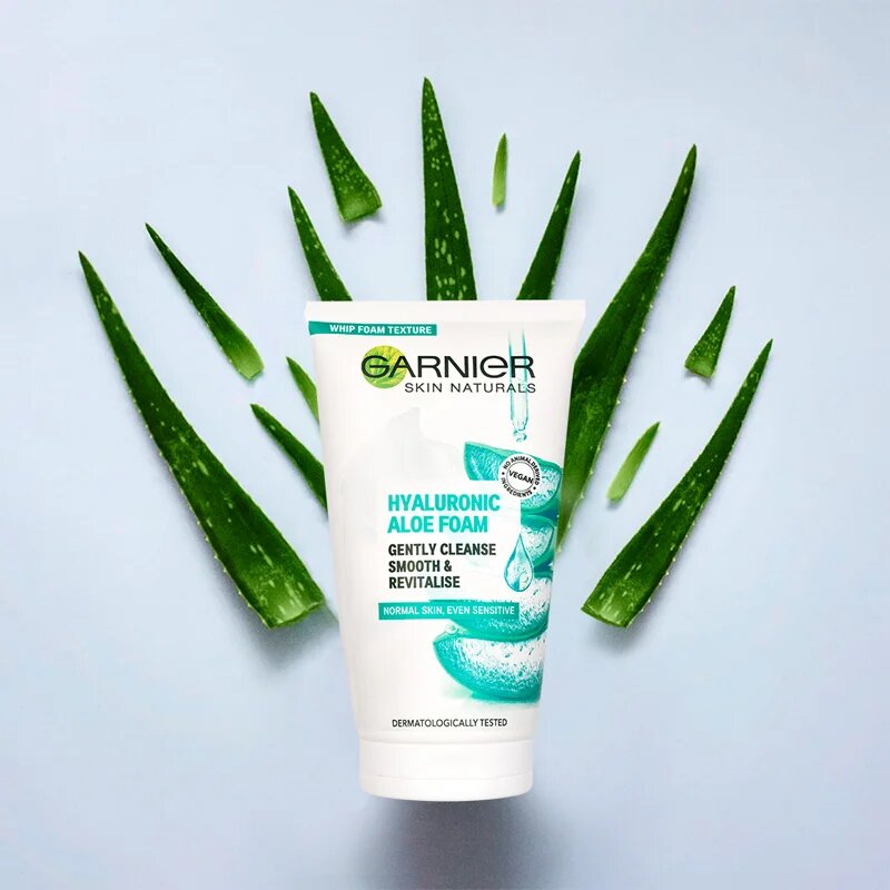 Garnier Hyaluron + Hyaluronic Aloe tisztító hab 150 ml