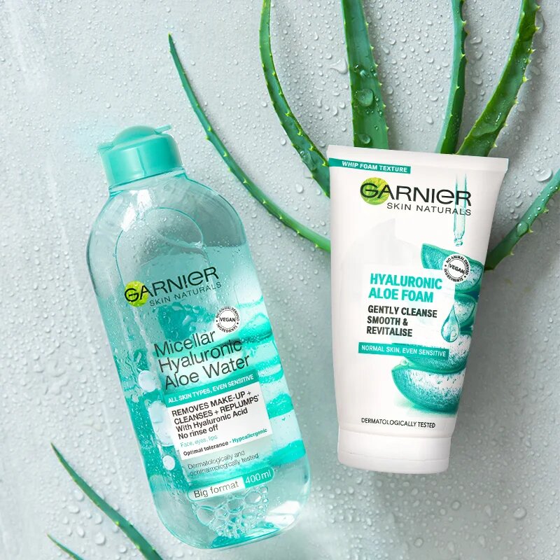 Garnier Hyaluron + Hyaluronic Aloe tisztító hab 150 ml