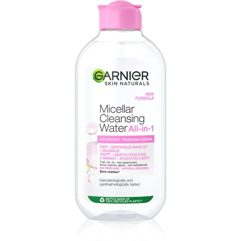 Garnier Micellar micellás víz az érzékeny arcbőrre 200 ml