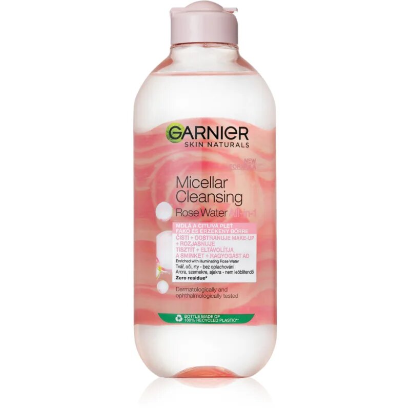 Garnier Micellar micellás víz rózsavízzel 400 ml