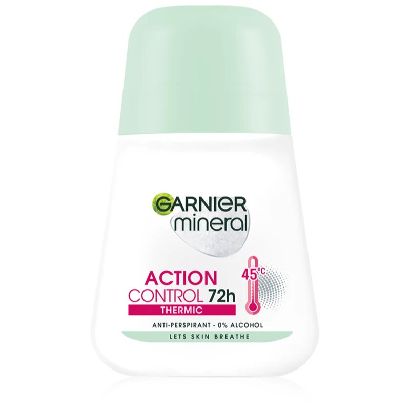 Garnier Mineral Action Control Thermic izzadásgátló golyós dezodor (72h) 50 ml