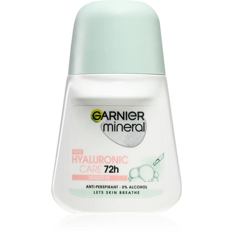 Garnier Mineral Hyaluronic Care golyós dezodor roll-on 72 óra 50 ml