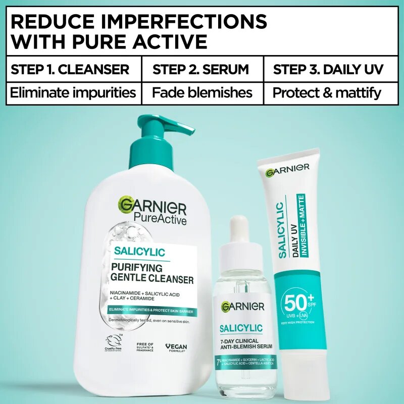 Garnier Salicylic Serum szérum a bőr tökéletlenségei ellen 30 ml
