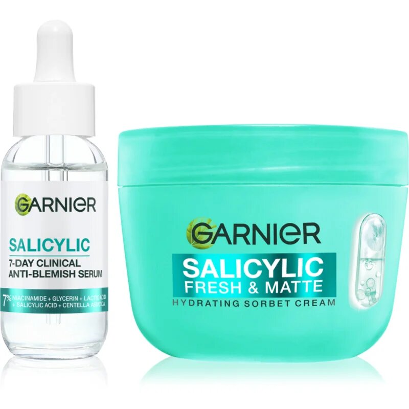 Garnier Salicylic szett az arcra