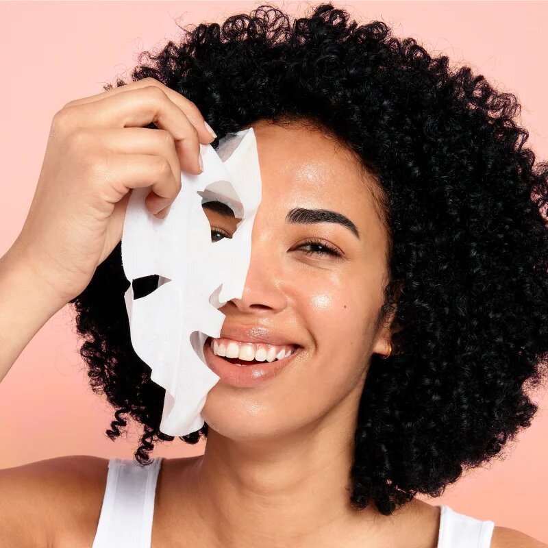 Garnier Textil Masks 2 Million Probiotics regeneráló maszk az arcra 22 g
