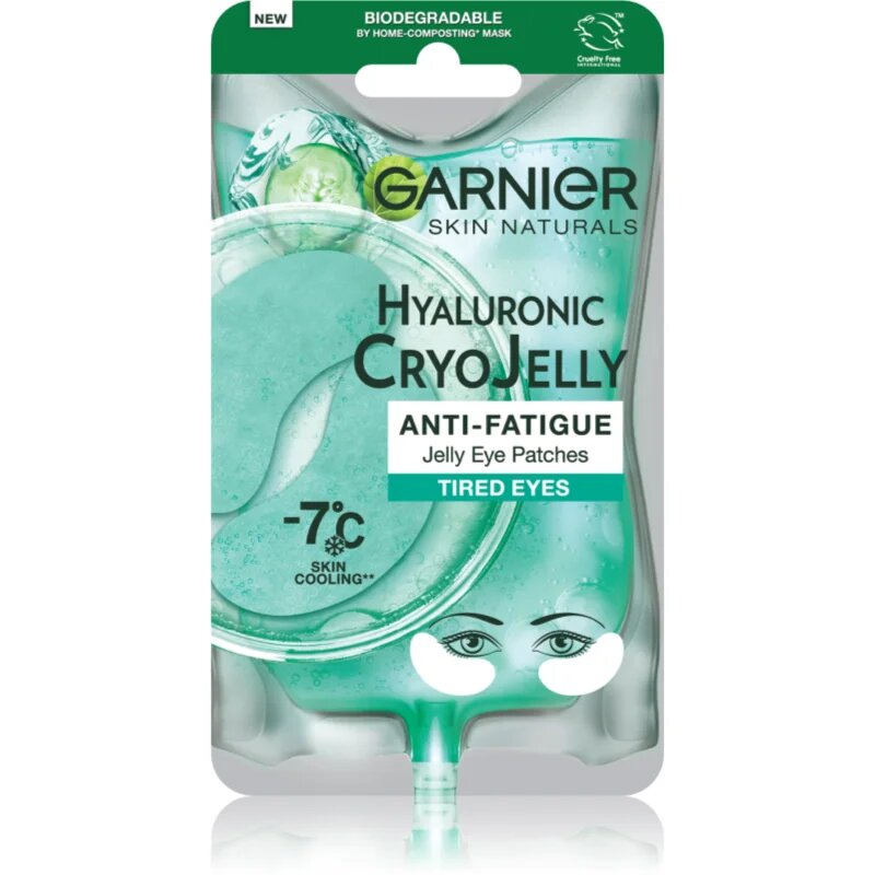 Garnier Textil Masks Cryo Jelly szemmaszk hűsítő hatással 5 g