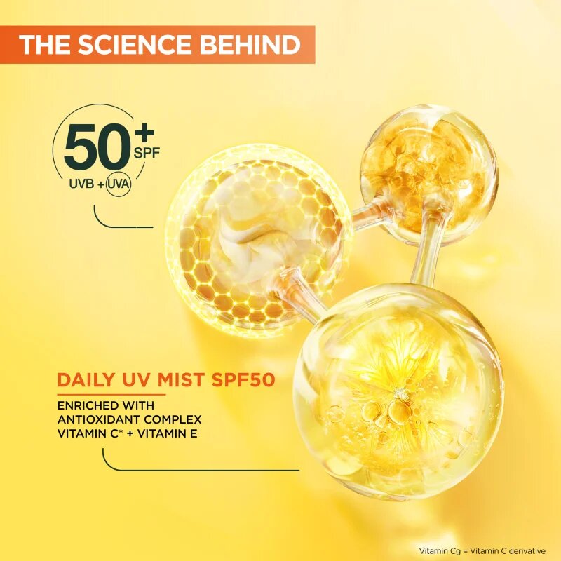 Garnier Vitamin C arc spray (élénkítő) SPF 50+ 75 ml
