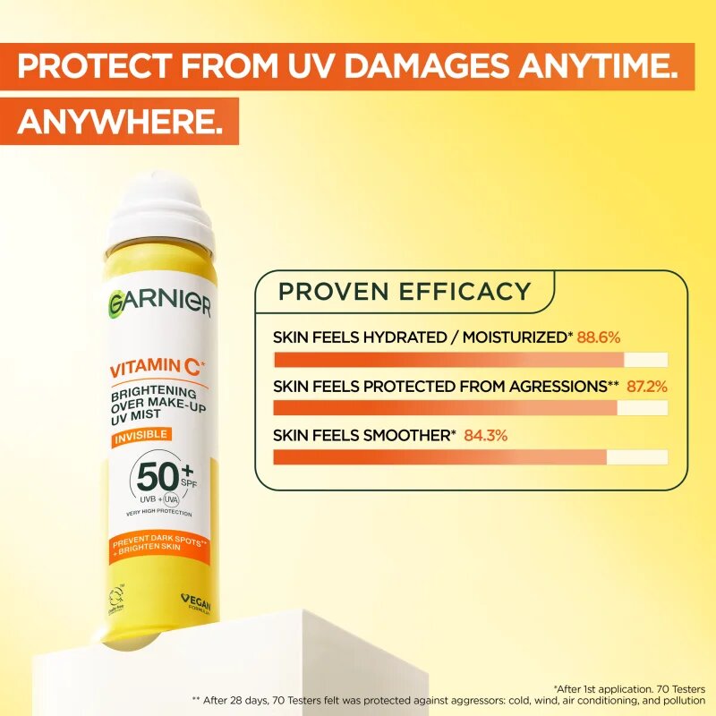 Garnier Vitamin C arc spray (élénkítő) SPF 50+ 75 ml