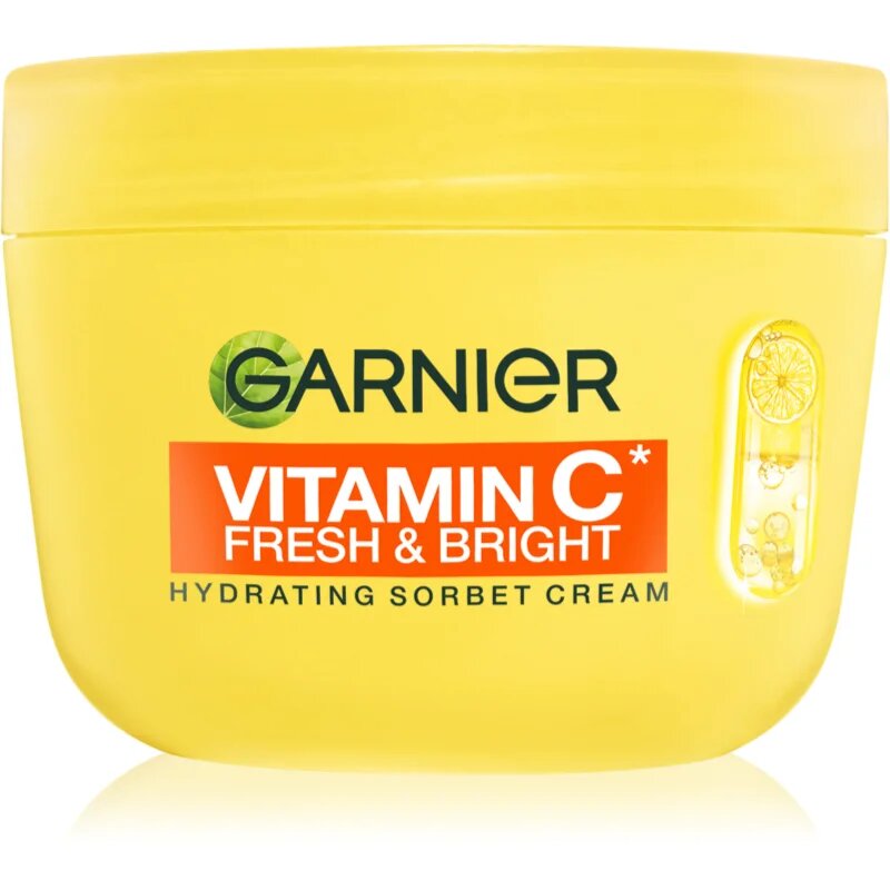 Garnier Vitamin C Fresh & Bright szorbet krém élénkítő hatással 85 ml