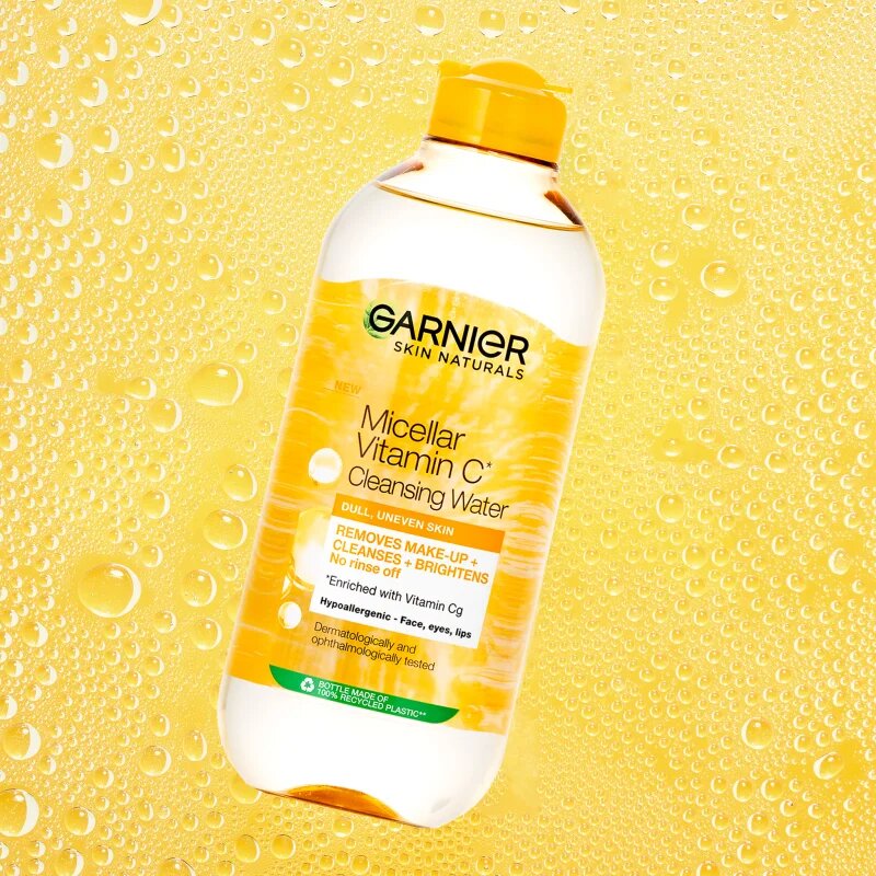 Garnier Vitamin C tisztító és lemosó micellás víz 400 ml
