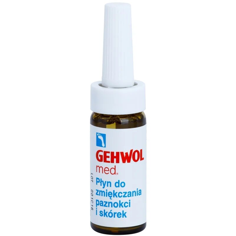 Gehwol MED. bőrpuhító ápolás lábra a benőtt körömre és az erős bőrkeményedések ellen 15 ml