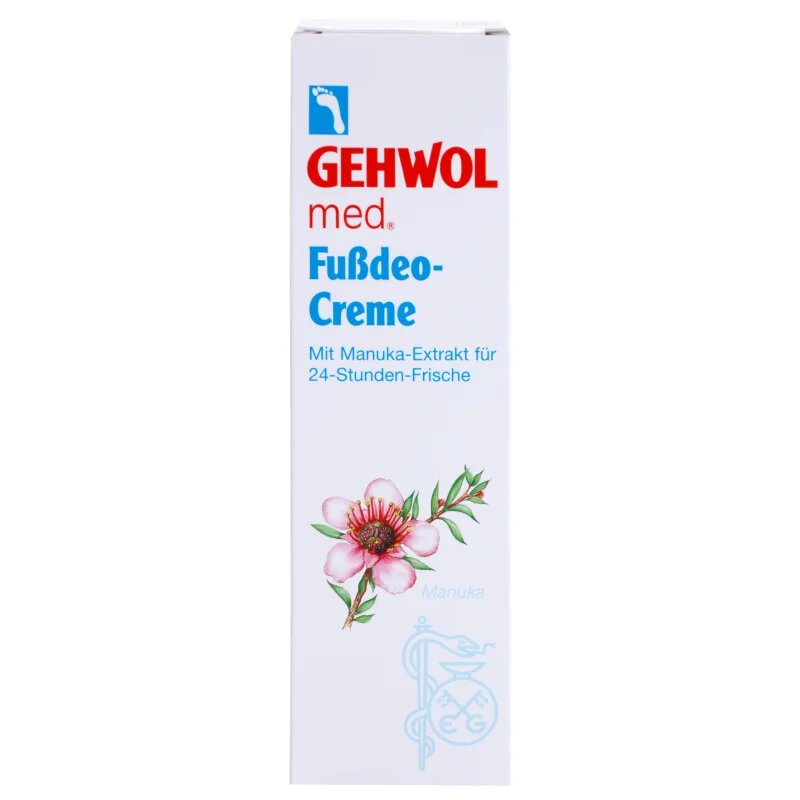 Gehwol MED. intenzív dezodor krém a hosszantartó védelemért lábakra 75 ml