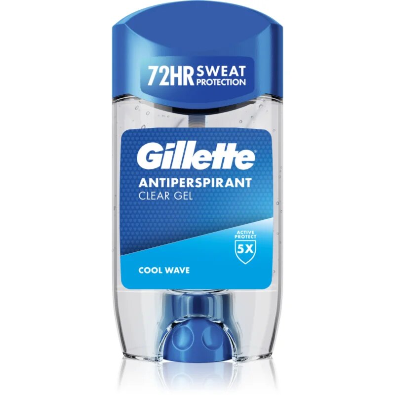 Gillette Cool Wave zselés izzadásgátló uraknak 70 ml