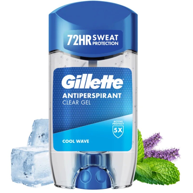 Gillette Cool Wave zselés izzadásgátló uraknak 70 ml