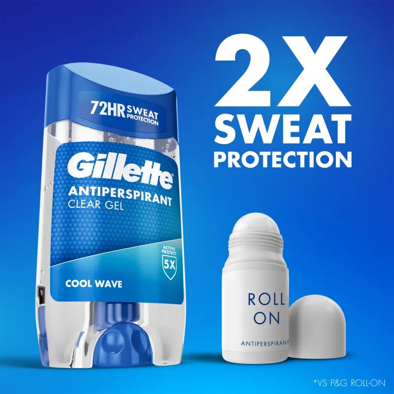 Gillette Cool Wave zselés izzadásgátló uraknak 70 ml