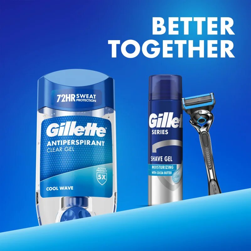 Gillette Cool Wave zselés izzadásgátló uraknak 70 ml