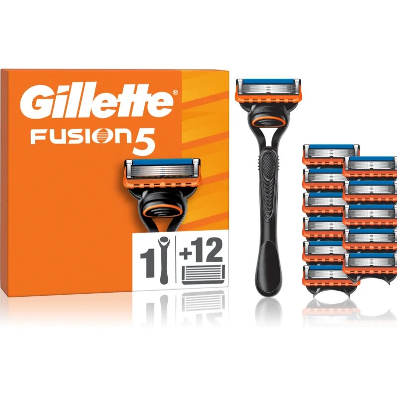 Gillette Fusion5 borotva + tartalék pengék 13 db