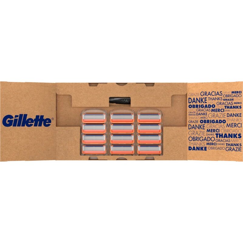 Gillette Fusion5 borotva + tartalék pengék 13 db