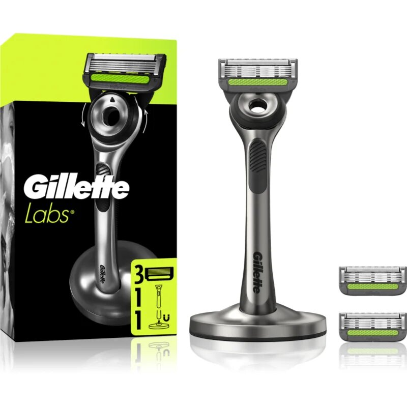 Gillette Labs borotva állvánnyal + cserepenge 1 db